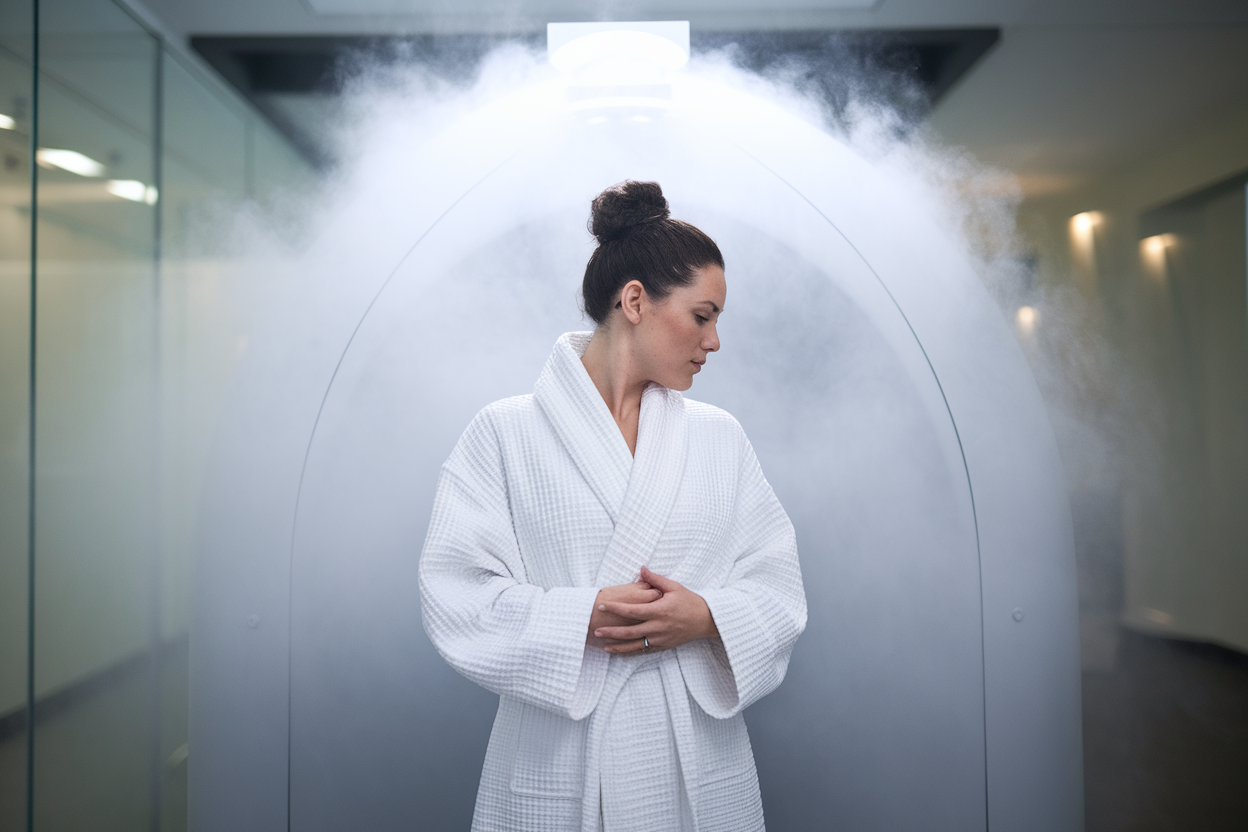 personne-robe-blanche-cryotherapie-brume