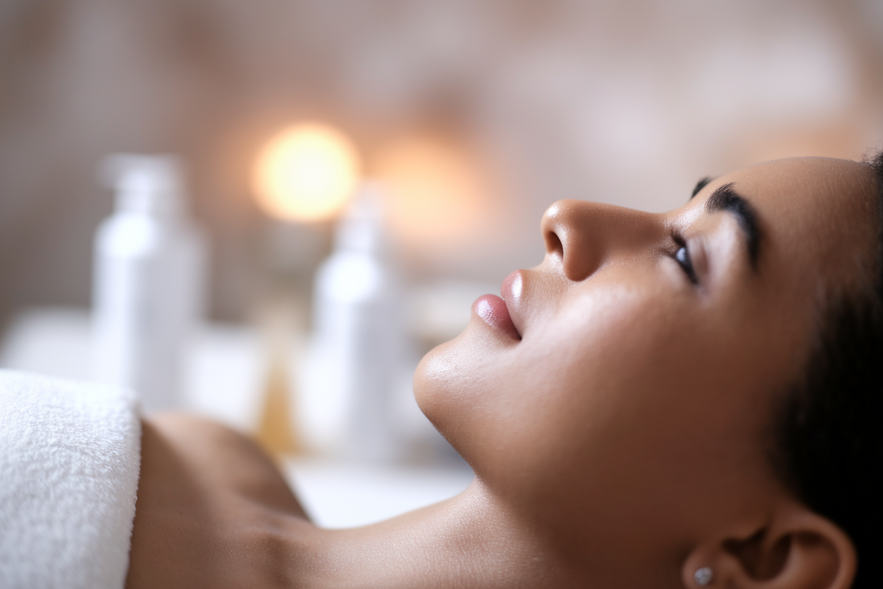 spa-profil-visage-peau-lisse-produits