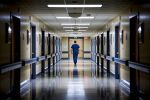 couloir-hopital-flou-soignant-eloigne