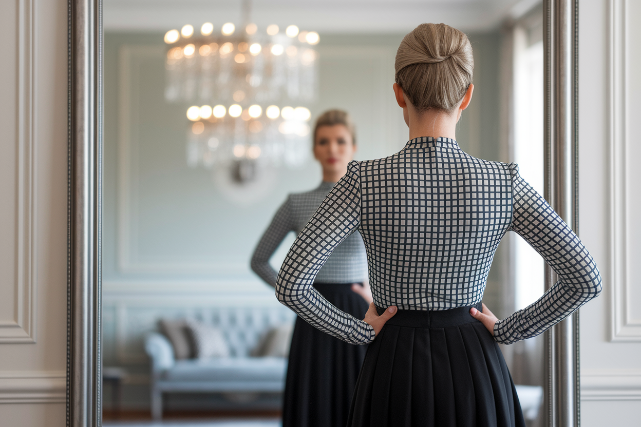 femme-chic-miroir-coiffure