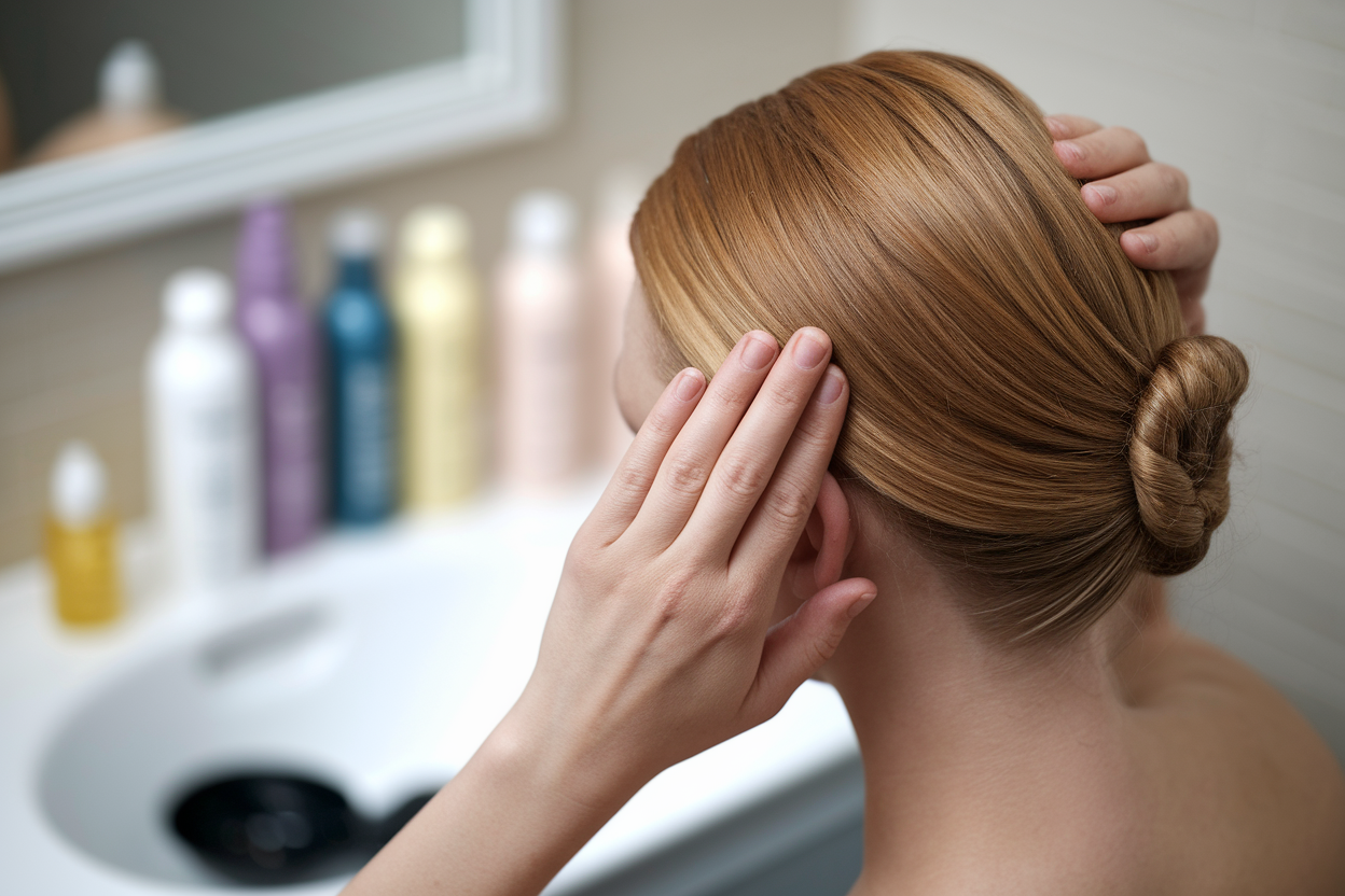 femme-dos-massage-cheveux-colores