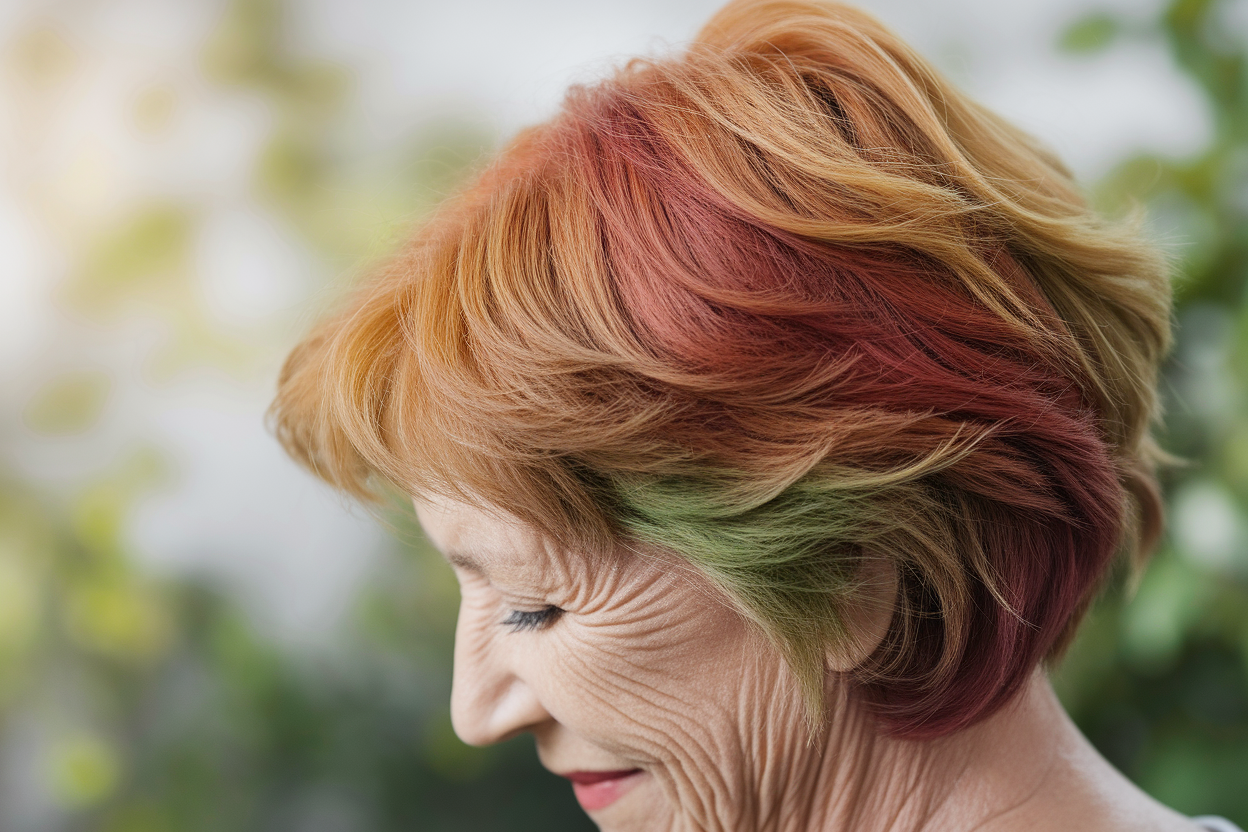 femme-senior-cheveux-colores-plantes