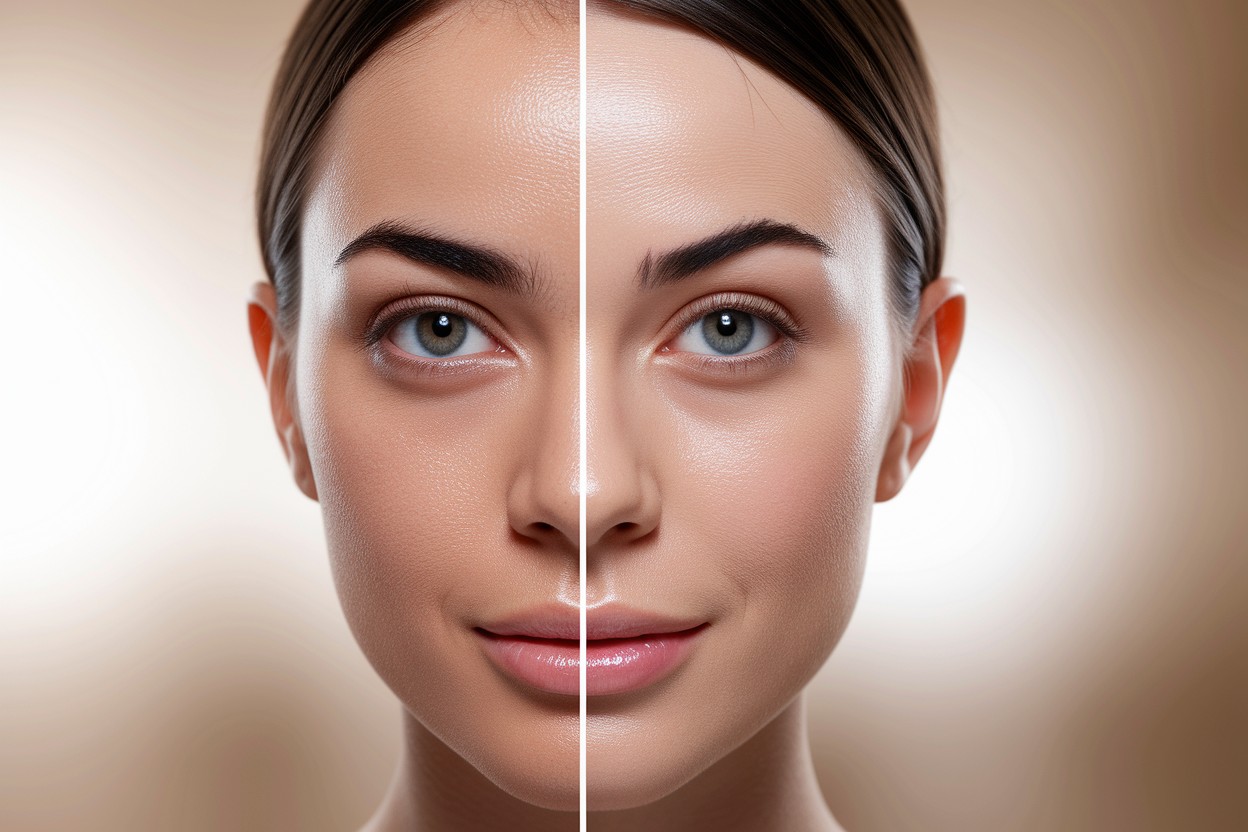 femme-visage-peau-avant-apres