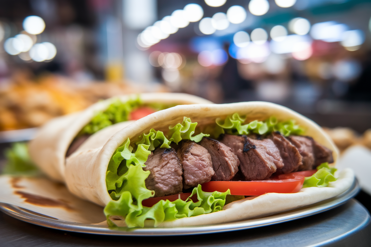 kebab-viande-grille-salade-tomate