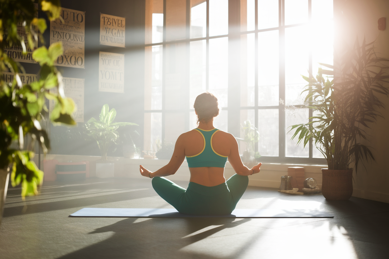 personne-tapis-yoga-soleil