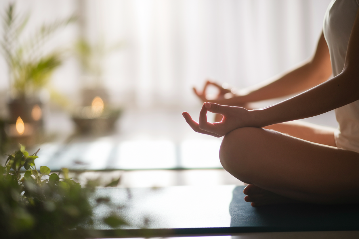 pieds-meditation-lumiere-plantes