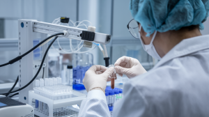 scientifique-laboratoire-echantillons-equipements