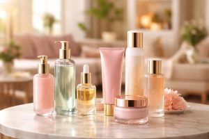 produits-beaute-table-elegante-salon-moderne