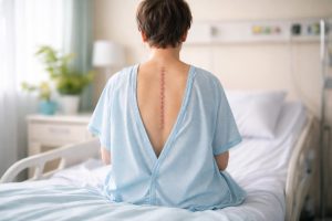personne-blouse-hopital-cicatrice-dos
