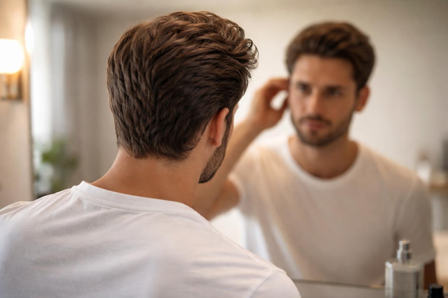 homme-reflet-miroir-cheveux-naturels