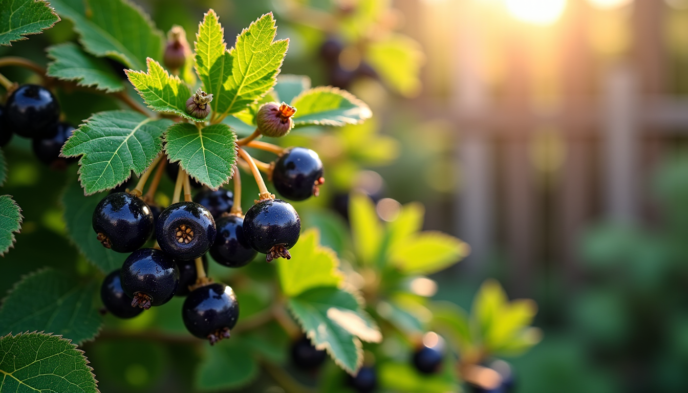 gemmothérapie et minceur : le secret des bourgeons pour un drainage efficace — pour la minceur, le cassis est précieux car