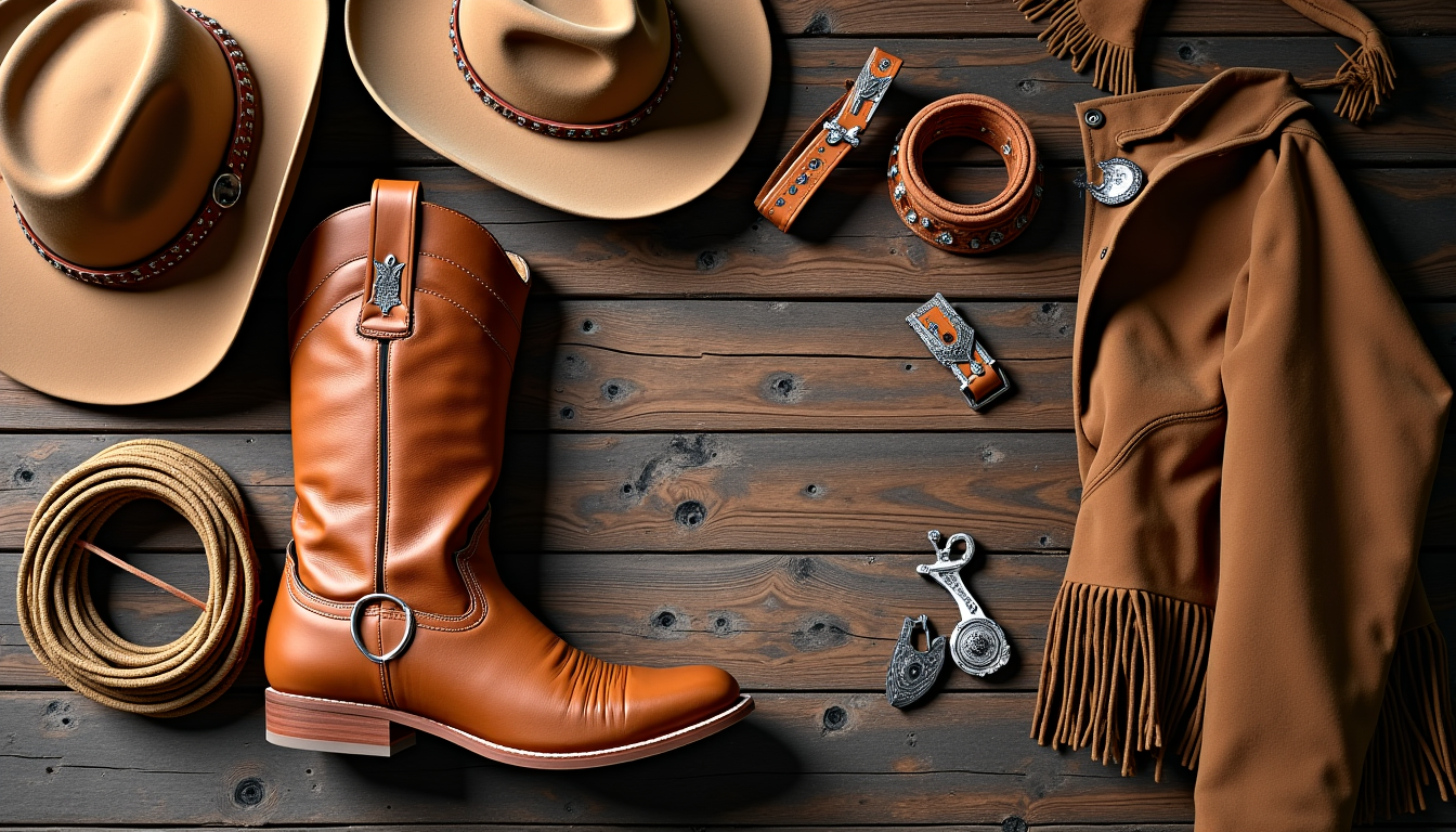 Illustration : et ses multiples facettes, une véritable passion cowboy — la mode western et ses accessoires robustes séduisent toujours autant